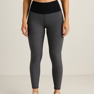Lululemon Train Times 7/8 Pants Women’s Size 4 Heathered Black Gray 25 Inseam